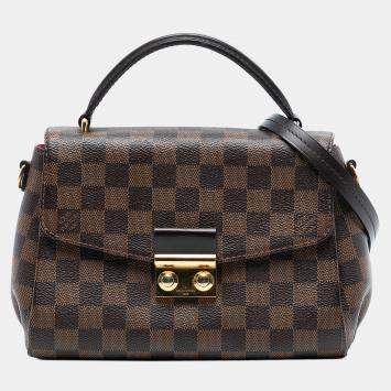 Pre Owned حقيبة لوي س فيتون كروست داميير بني إيبين