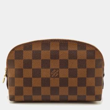 Pre Owned حقيبة كلتش صغير لوي فيتون بوش دامييه إيبين قماش