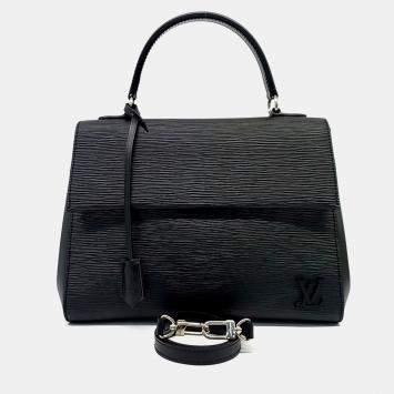 Pre Owned حقيبة لويس فيتون كلوني جلد أسود إيبي MM