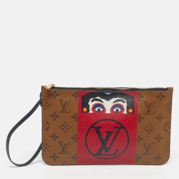 Pre Owned حقيبة لوي فيتون بوشيت كابوكي مونوغرام معكوس