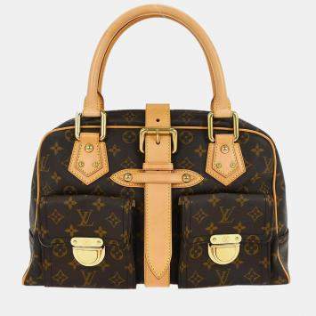 Pre Owned Louis Vuitton Monogram Manhattan GM Handbag
