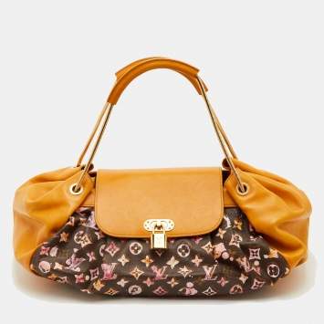 مملوكة مسبقًا Louis Vuitton Limited Edition Richard Prince Monogram Watercolor Canvas Aquarelle Jamais Bag