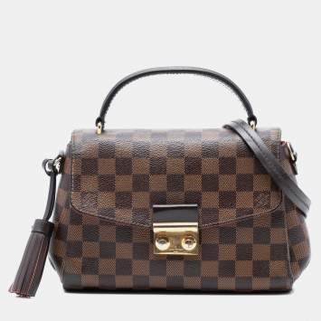 مملوكة مسبقًا Louis Vuitton Brown Damier Ebene Croisette