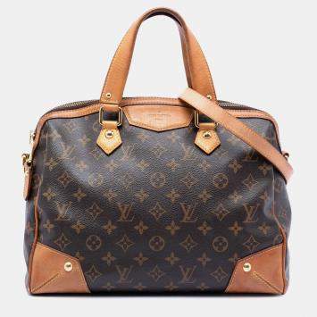 مملوكة مسبقًا حقيبة لويس فيتون بني مونوغرام ريتيرو PM