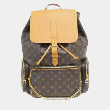 مملوكة مسبقًا Louis Vuitton Brown Monogram Trio Backpack