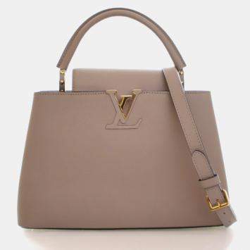 Pre Owned Louis Vuitton Calfskin Capucines MM