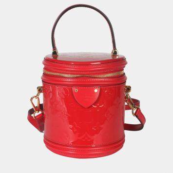 Pre Owned Louis Vuitton Cherry Monogram Vernis Cannes