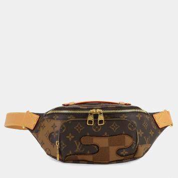 مملوكة مسبقًا Louis Vuitton Monogram Landscape Rush Bumbag Ebene Brown