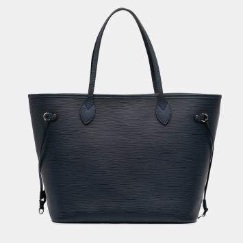 مملوكة مسبقًا Louis Vuitton Blue Epi Neverfull MM
