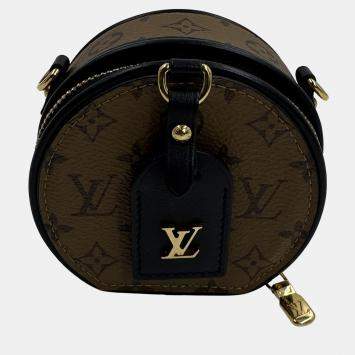 مملوكة مسبقًا Louis Vuitton Micro Boite Chapeau Monogram Canvas Shoulder Bag