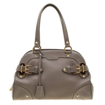 Pre Owned Louis Vuitton Verone Suhali Leather Le Radieux Bag
