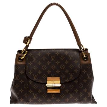 Pre Owned Louis Vuitton Havane Monogram Canvas Olympe Bag