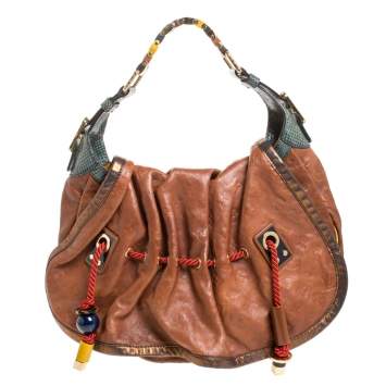 Pre Owned Louis Vuitton Masala Monogram Limited Edition Epices Kalahari GM Bag