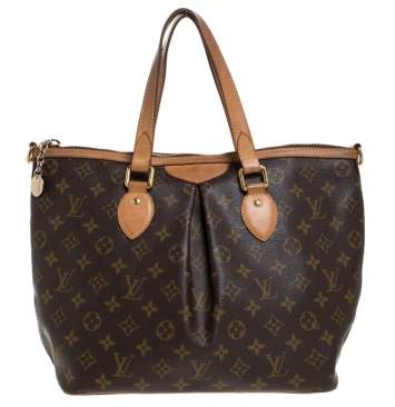 Pre Owned Louis Vuitton Monogram Canvas Palermo PM Bag