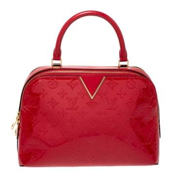 مملوكة مسبقًا Louis Vuitton Cerise Monogram Vernis Melrose Bag