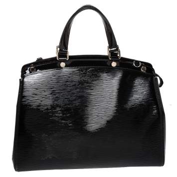 Pre Owned Louis Vuitton Black Electric Epi Leather Brea GM Bag