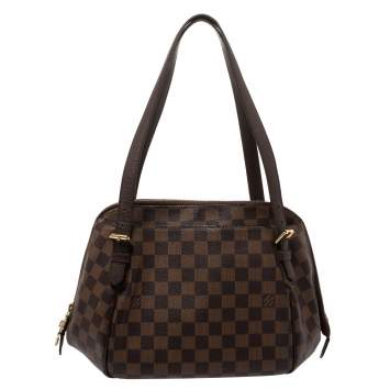 Pre Owned Louis Vuitton Damier Ebene Belem MM Bag