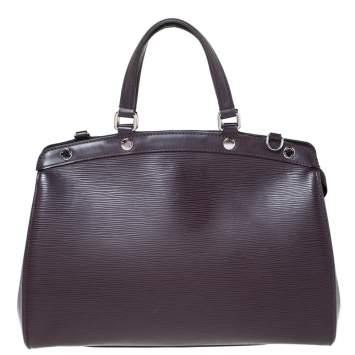 Pre Owned Louis Vuitton Quetsche Epi Leather Brea MM Bag