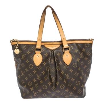 Pre Owned Louis Vuitton Monogram Canvas Palermo PM Bag