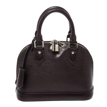 Pre Owned Louis Vuitton Quetsche Epi Leather Alma BB Bag