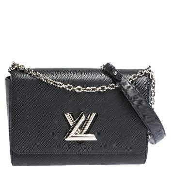 Pre Owned Louis Vuitton Black Epi Leather Twist GM Bag