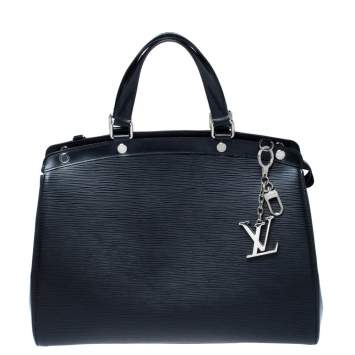 Pre Owned Louis Vuitton Black Epi Leather Brea GM Bag
