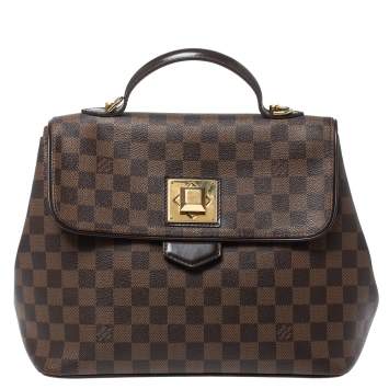 مملوكة مسبقًا Louis Vuitton Damier Ebene Canvas Bergamo MM Bag