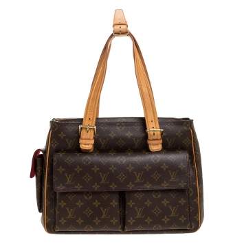 Pre Owned Louis Vuitton Monogram Canvas Multiple Cite Bag