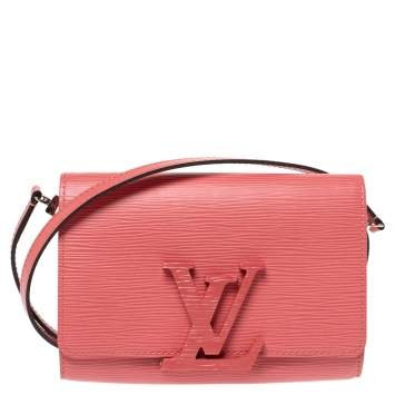 Pre Owned Louis Vuitton Coral Epi Leather Louise PM Bag 