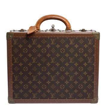 Pre Owned Louis Vuiton Monogram Canvas Cotteville Hardsided Briefcase 40