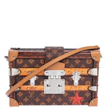Pre Owned Louis Vuitton Monogram Canvas Petite Malle Bag