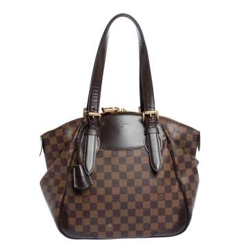 Pre Owned Louis Vuitton Damier Ebene Canvas Verona MM Bag