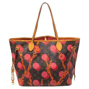 Pre Owned Louis Vuitton Grenade Monogram Canvas Ramages Neverfull MM Bag