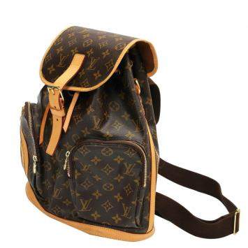 Pre Owned Louis Vuitton Brown Monogram Canvas Sac Bosphore Backpack Bag