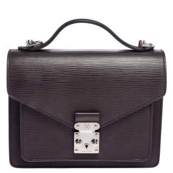Pre Owned Louis Vuitton Quetsche Epi Leather  Monceau BB Bag