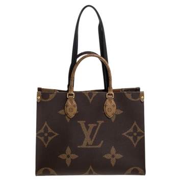 Pre Owned Louis Vuitton Reverse Monogram Canvas Giant Onthego MM Bag
