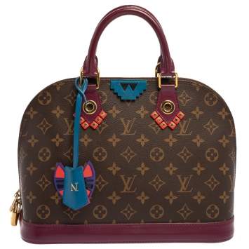 Pre Owned Louis Vuitton Monogram Canvas Totem Alma PM Bag