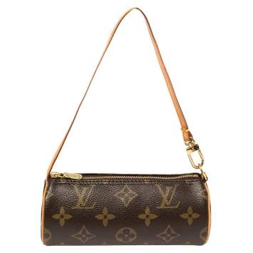 Pre Owned Louis Vuitton Monogram Canvas Papillon Pouch
