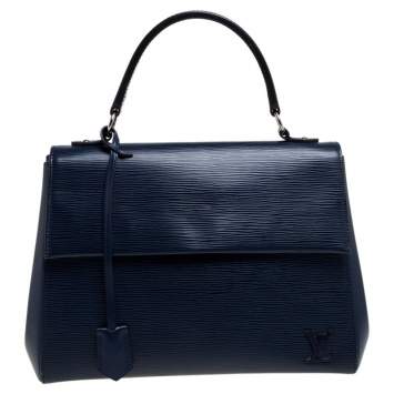 مملوكة مسبقًا Louis Vuitton Indigo Epi Leather Cluny MM Bag