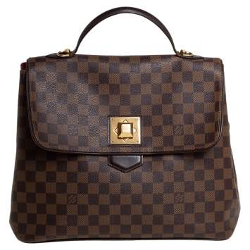 مملوكة مسبقًا Louis Vuitton Damier Ebene Canvas Bergamo GM Bag