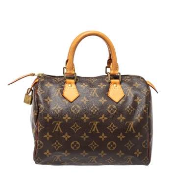 Pre Owned Louis Vuitton Monogram Canvas Speedy 25 Bag