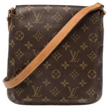 Pre Owned Louis Vuitton Monogram Canvas Musette Salsa Shoulder Bag
