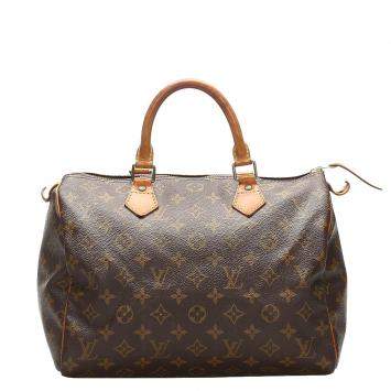 Pre Owned Louis Vuitton Monogram Canvas Speedy 30 Bag