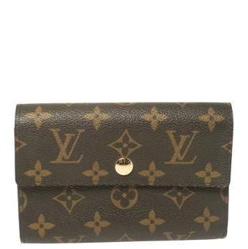 Pre Owned Louis Vuitton Monogram Canvas Alexandra Wallet