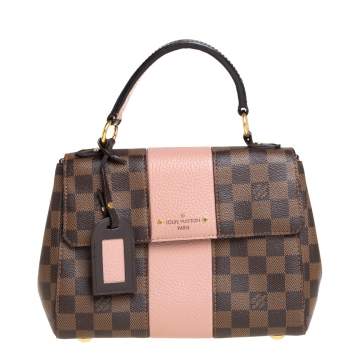 Pre Owned Louis Vuitton Magnolia Damier Ebene Bond Street BB Bag