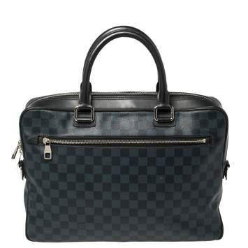 Pre Owned Louis Vuitton Damier Graphite Canvas Steeve Briefcase Bag