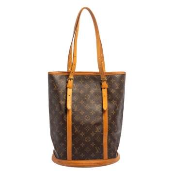 Pre Owned Louis Vuitton Monogram Canvas Bucket GM Bag