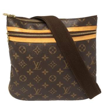 Pre Owned Louis Vuitton Monogram Canvas Pochette Bosphore Messenger Bag