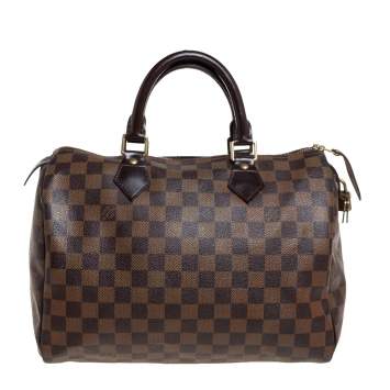 مملوكة مسبقًا Louis Vuitton Damier Ebene Canvas Speedy 30 Bag