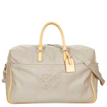 Pre Owned Louis Vuitton Brown Damier Geant Canvas Souverain Duffle Bag